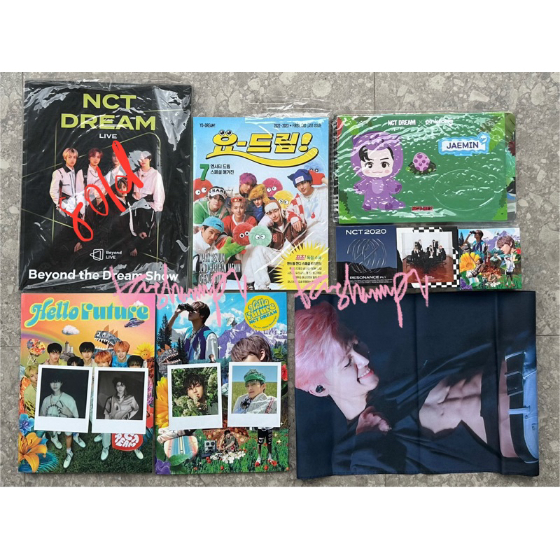 album magazine playbook pinkfong only slogan jaemin nct dream hello future wwd