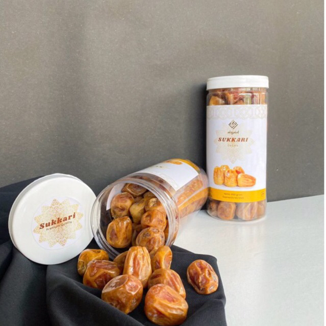 

Kurma Sukkari Kurma Sukari Premium Sukari Alqasim Sukari Kemasan Toples 750g