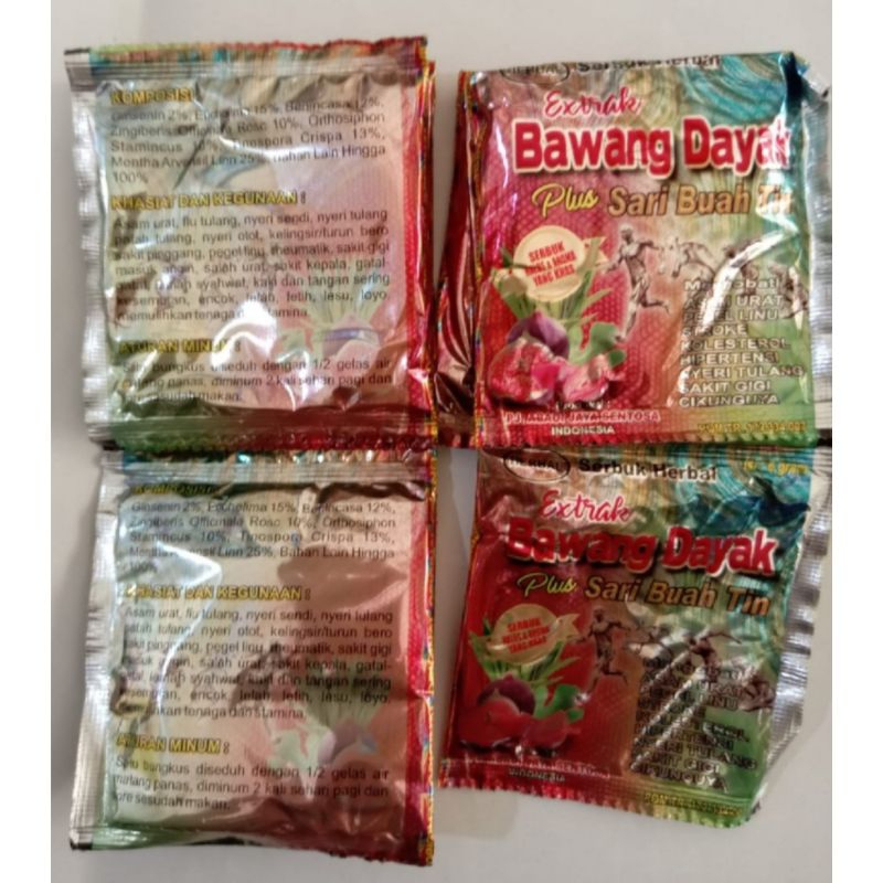 

Jamu Serbuk [ BAWANG DAYAK ][ ORIGINAL 100% ][ Isi 30 Saset ]