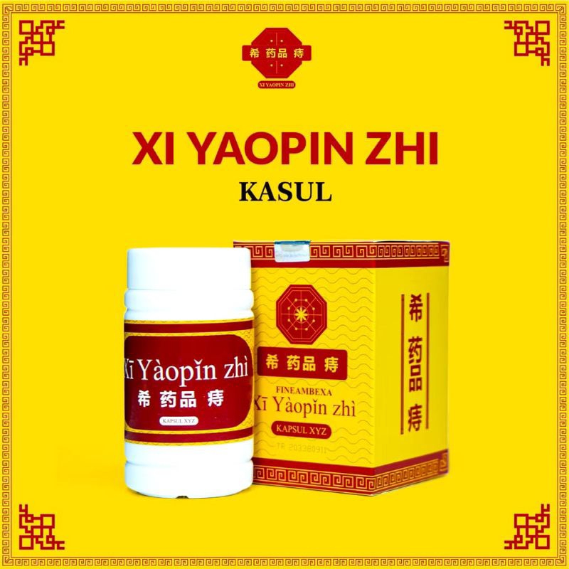 XI YAOPIN ZHI Herbal Atasi Wasir Ambeien 60 Kapsul.