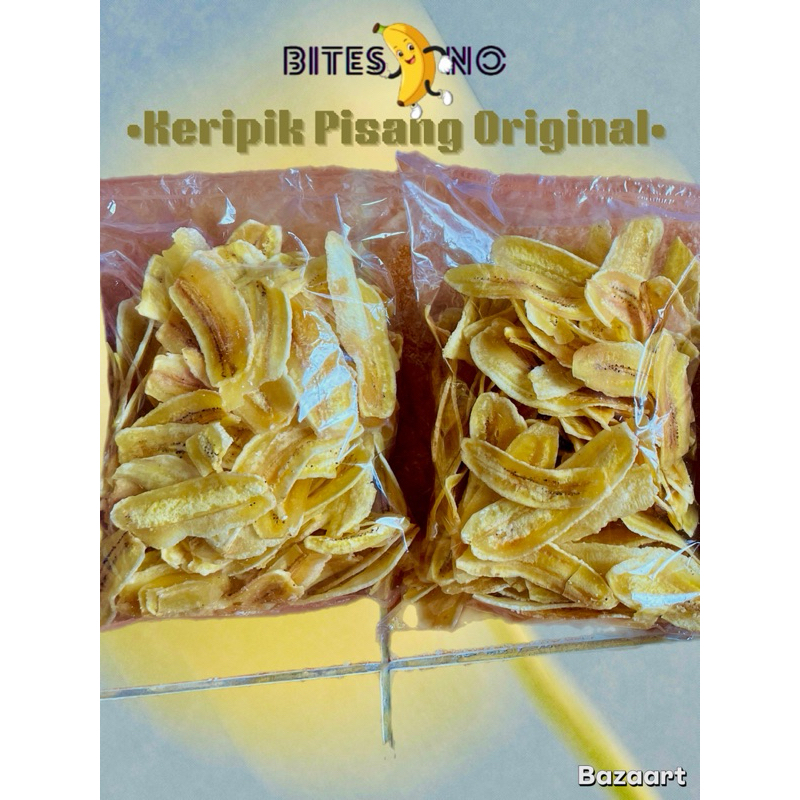 

Keripik Pisang Original/krispi/non gula/ tanpa bahan pengawet/renyah