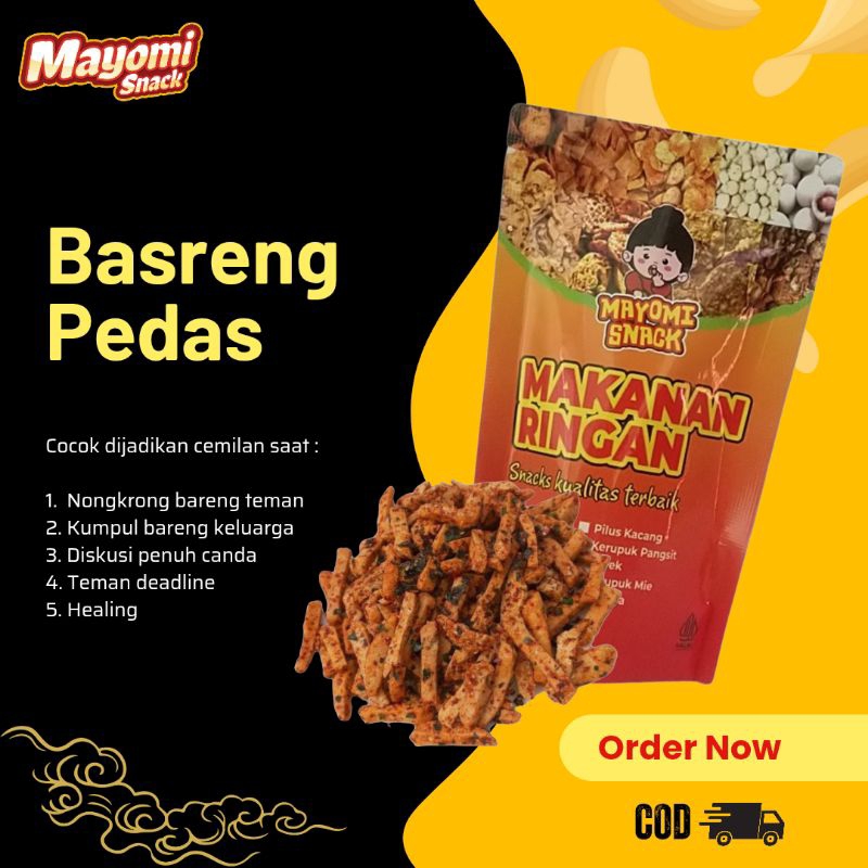 

Basreng Pedas Daun Jeruk