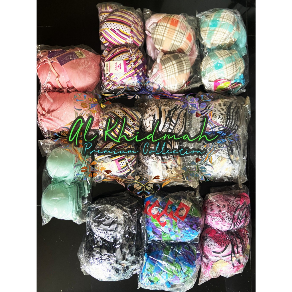 Bra Motif Macan Tutul Leopard Import Push UP Bra Fashionable Lembut dan Adem