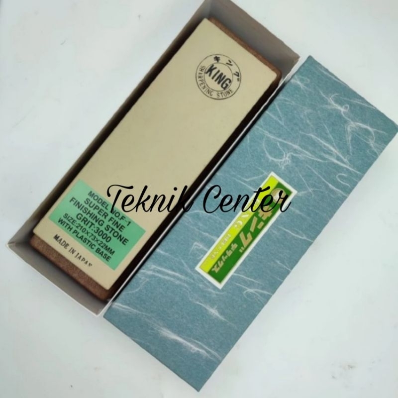 Asahan King Original Grit 3000 Batu Asah King Sharpening stone Made In Japan