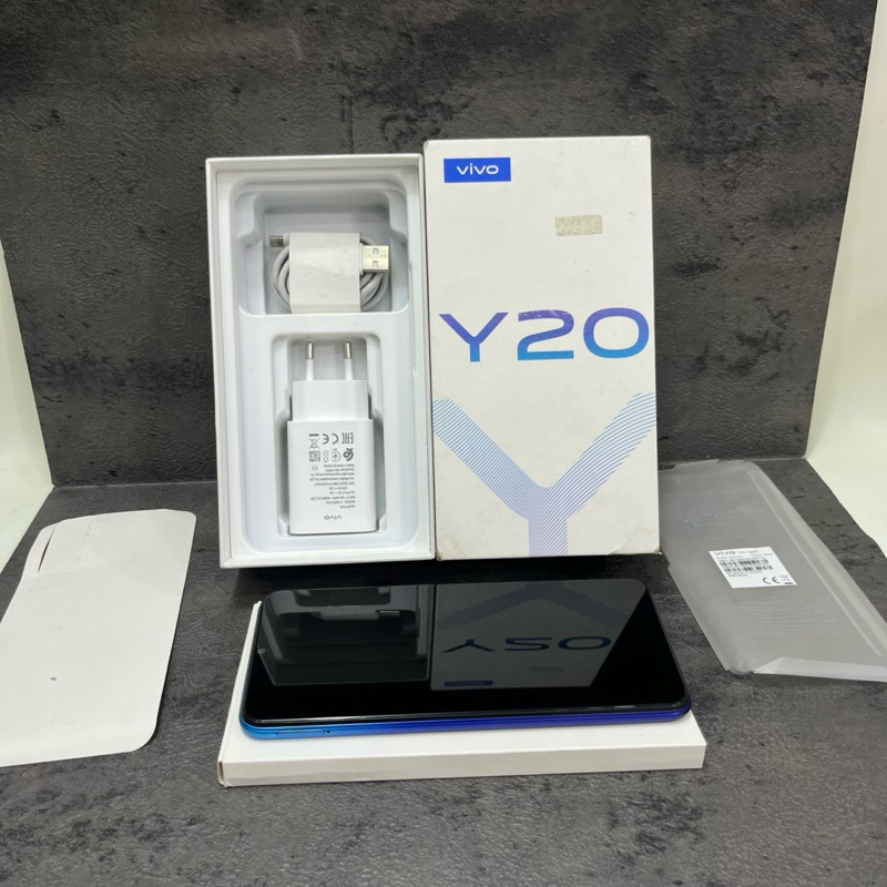 Vivo Y20 3/64gb Fullset Second Garansi Resmi