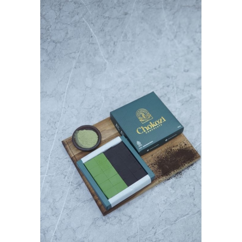 

RiDn CHOKOZI NAMA CHOCOLATE (MIX) DARK + MATCHA