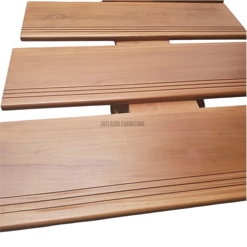 Papan Anak Tangga/ Trap Anak Tangga Kayu Jati Asli 