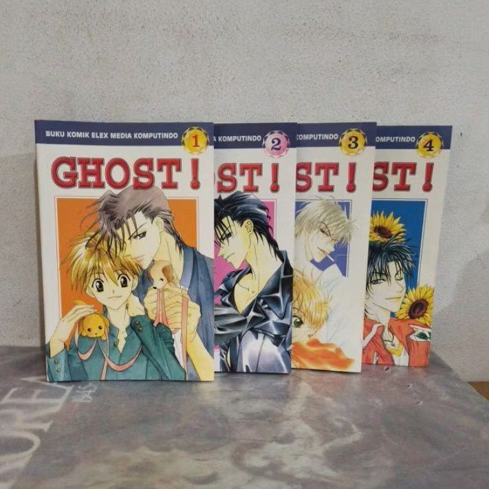 Komik Original GHOST SHURI SHIOZU Volume 1-4 Tamat Fullset