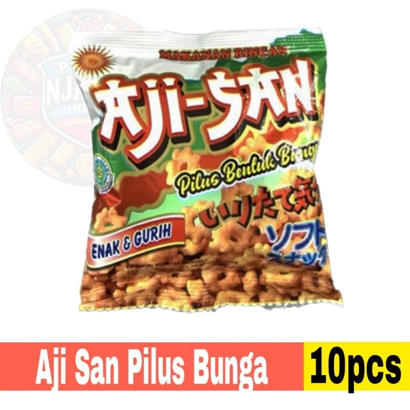 

Ajisuka AjiSan Pilus Bunga Renceng isi 10 pcs