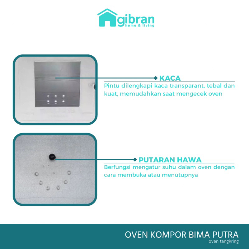 Oven panggangan Kompor BIMA PUTRA Susun 2 dan Susun 3 Praktis dan Anti Karat