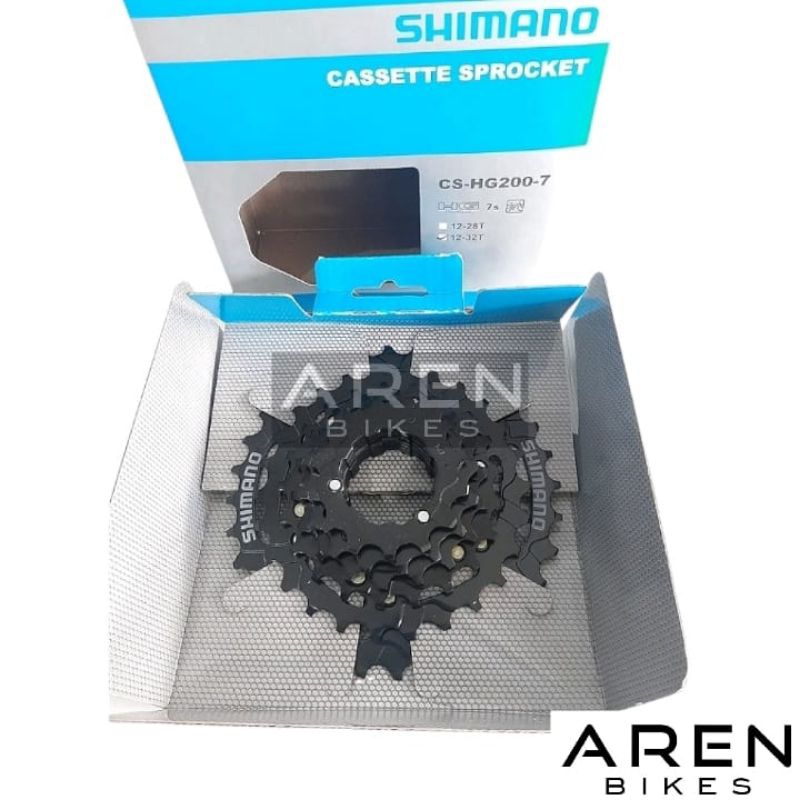 SPROCKET SPROKET SHIMANO TOURNEY HG200 HG 200 7 8 SPEED SLUP CASSETTE 12T 32T 11 32 T