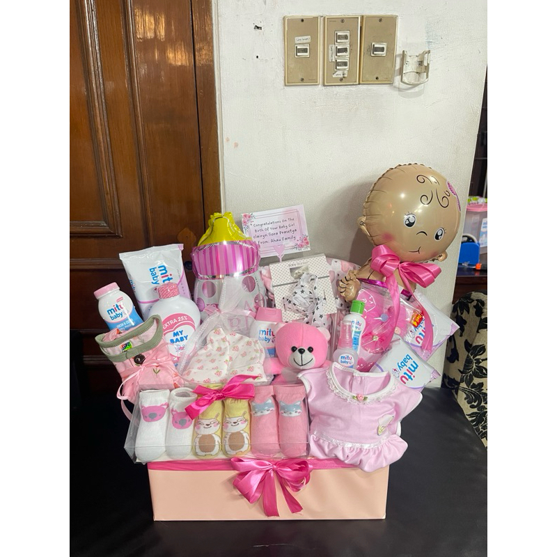 Baby Newborn Gift set | Hampers bayi |Baby hampers|Newborn Hampers|kado bayi