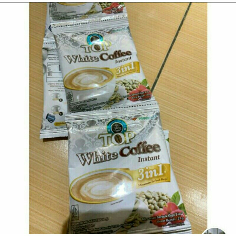 

Top white coffe 1 renteng 12 pcs