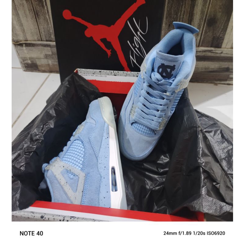 Nike Jordan Retro 4 UNC PE size 46