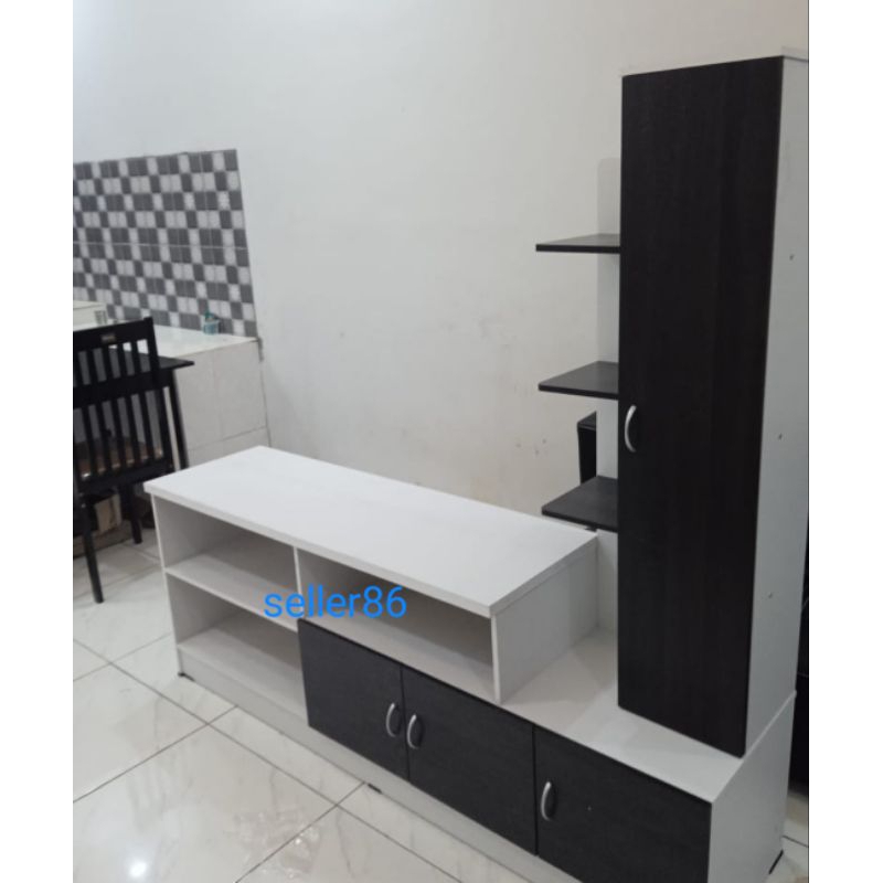 RAK TV MINIMALIS BESAR  BARU / LEMARI TV BESAR / BUFFET TV / MEJA TV BARU / RAK TV MURAH / buffet