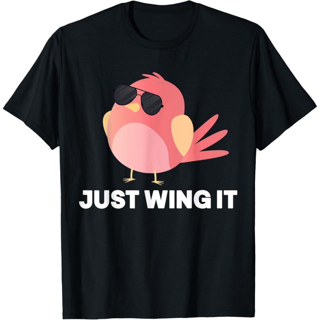 Kaos Pengamatan Burung Hanya Sayap Burung