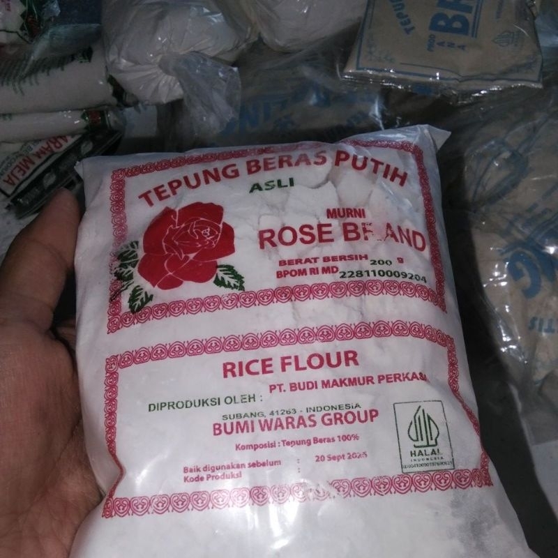 

Murti Rose Bland Asli Tepung Beras Putih Rice Flour