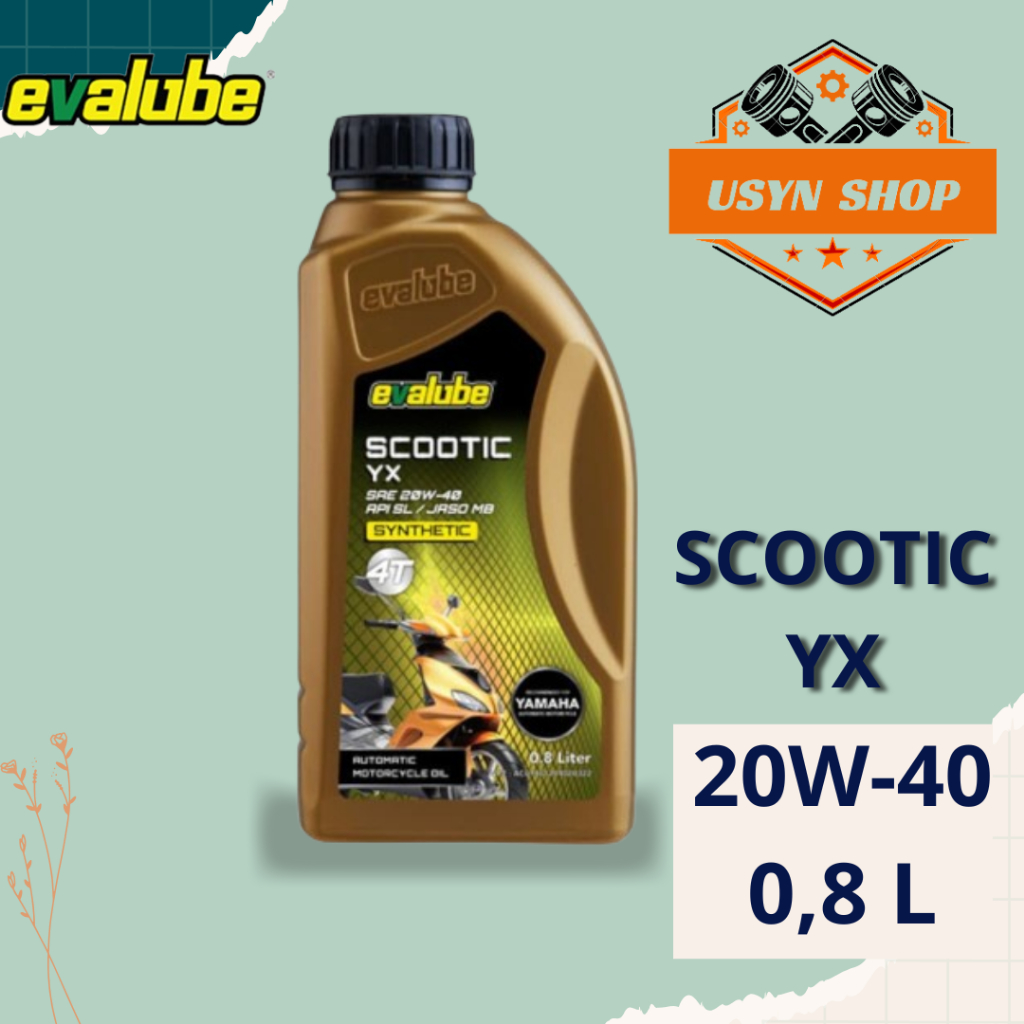 Oli Evalube Scootic YX 20W/40 0.8L