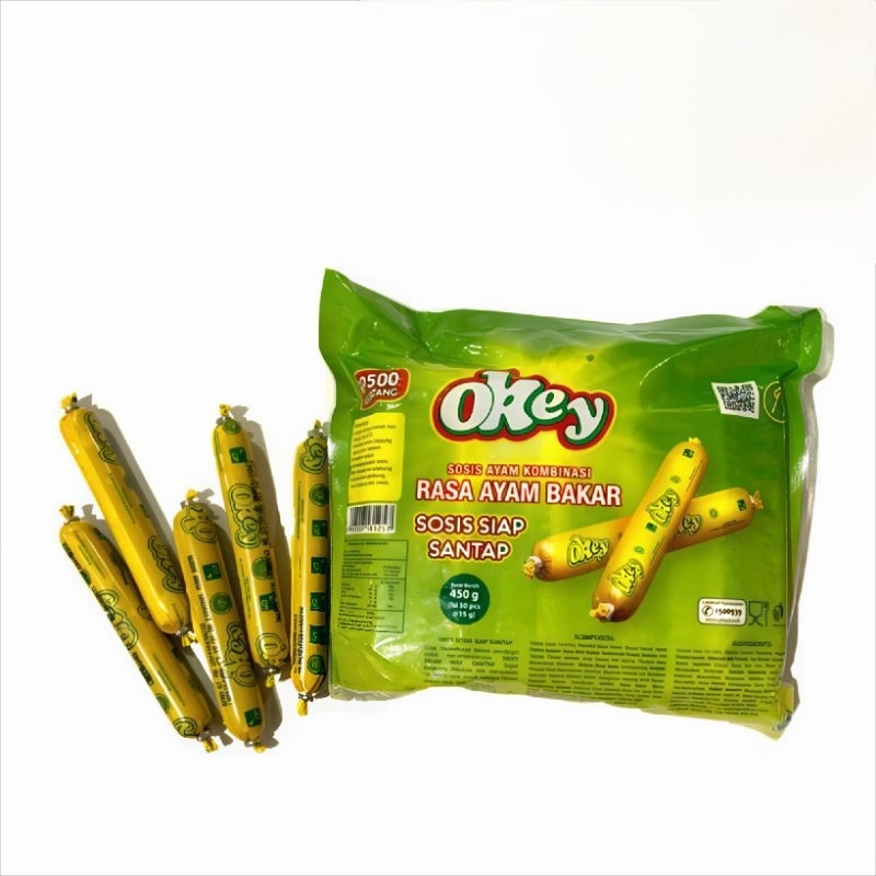 

Sosis Okey 500 30pc + Bonus 2pcs