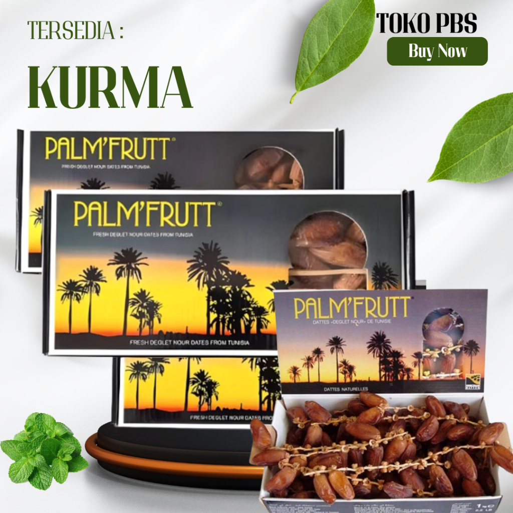 

Kurma Tangkai Tunisia Palmfrutt Original 500 GR Kurma PalmFruit