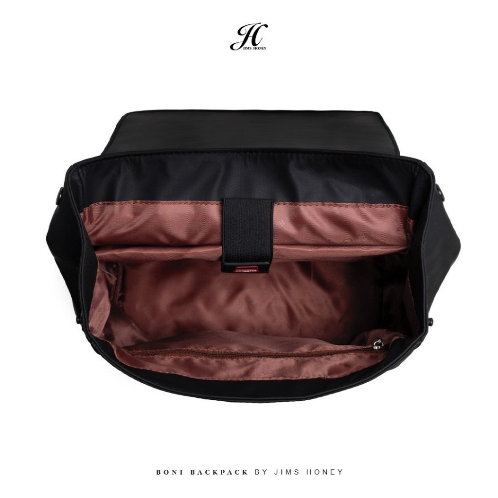 JIMS HONEY BONI BACKPACK Tas Ransel Unisex Pria Wanita Jimshoney Trendy Elegan