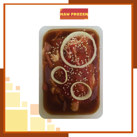 DAGING SLICE MARINASI LOWFAT Rendah Lemak 500 Gram