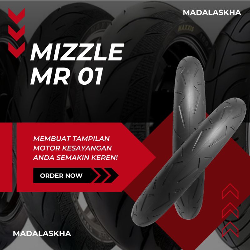 SEPASANG BAN MIZZLE MR 01 RING 14 // BAN MOTOR MATIC