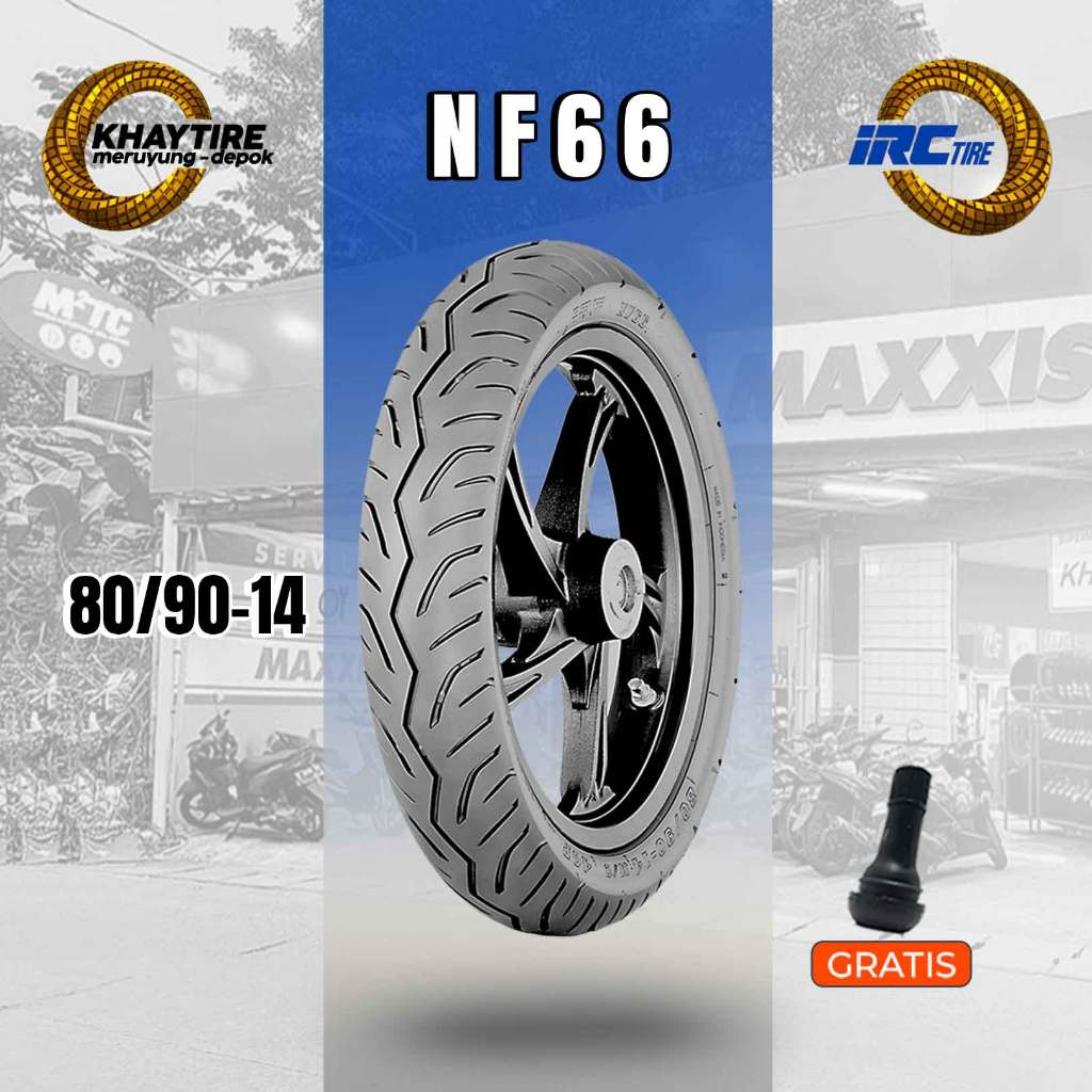 Ban Motor Matic IRC NF66 80/90 Ring 14 Tubeless