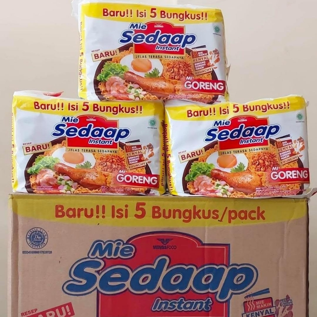 

Sedaap Goreng 1 dus/karton, isi 40pcs