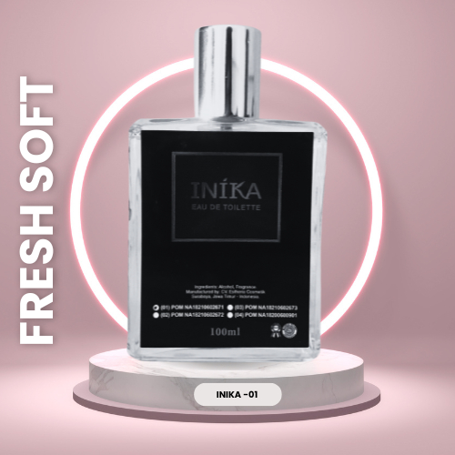 Parfum INIKA 01 Fresh Soft Eau de toilette 100ml parfum pria wanita