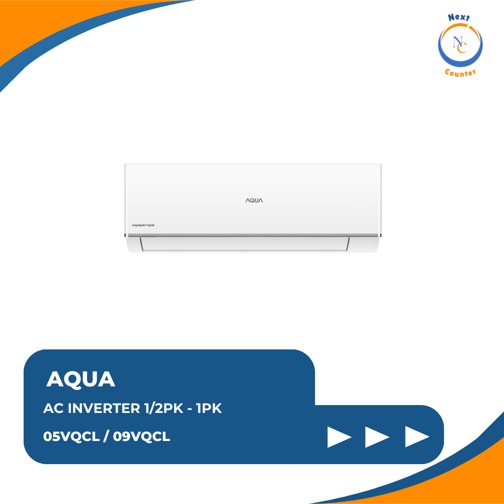 AQUA AC INVERTER 1/2PK 05VQCL 1PK 09VQCL