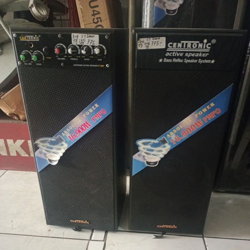 Speaker Centronic CT2000 bukan bluetooth