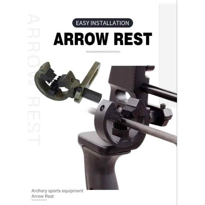 Arrow Rest Brush Sikat Compound SPG