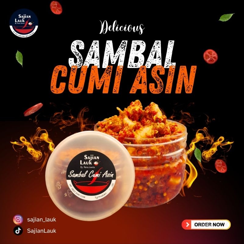 

Sajian Lauk Sambal Cumi Asin