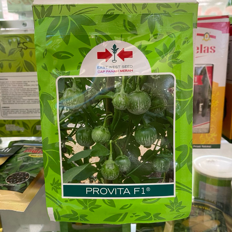 Benih Terong Lalap Provita Cap Panah Merah Isi 1.100 Butir
