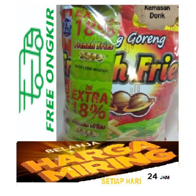 

French Fries @2000 / Kentang Saos