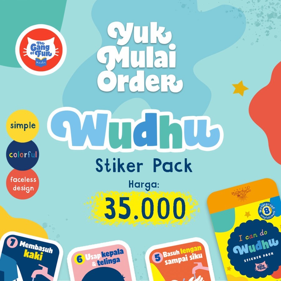 

Stiker Wudhu Anak TGOF