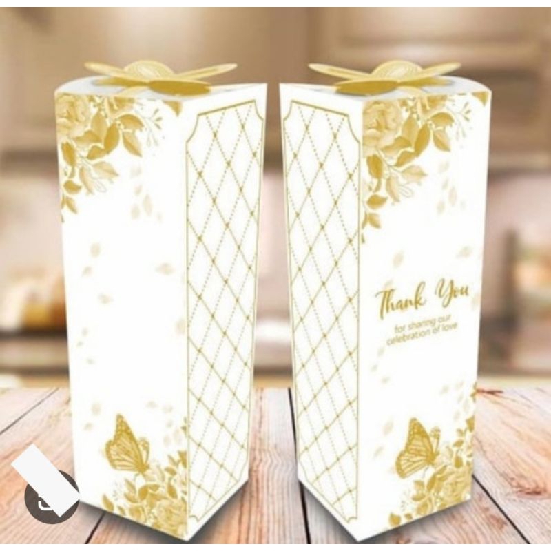 

S ( S48 ) BOX KARTON SOUVENIR BOTOL TANPA TALI