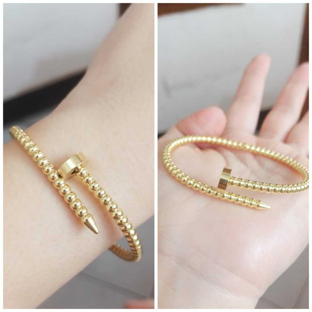 Gb Paku Ukir - Gelang Bangle Paku