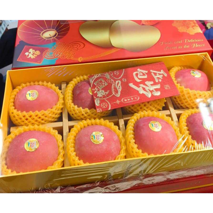 

APEL FUJI gift BB ISI 8 HAMPERS IMLEK CNY CHINESE NEW YEAR 2025 ULAR