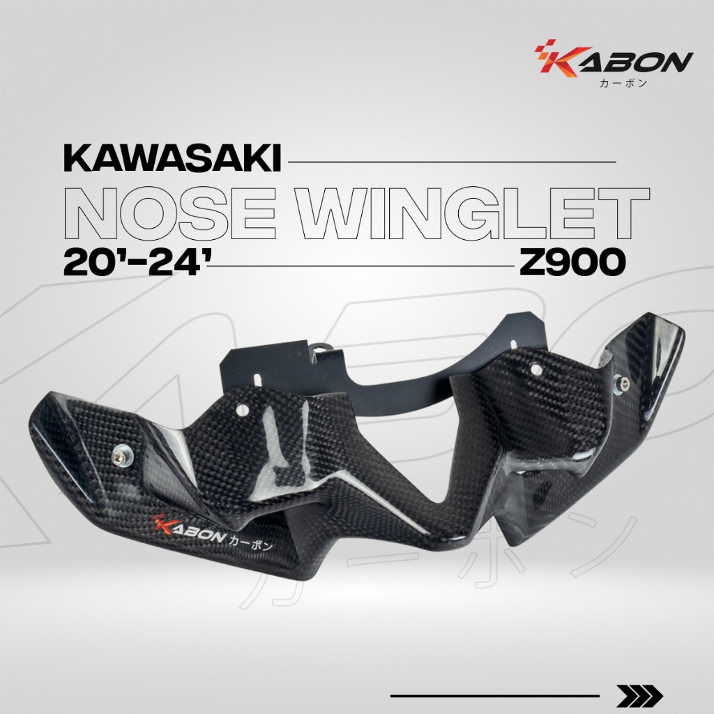 KABON CARBON WINGLET - KAWASAKI Z900 2020-2024