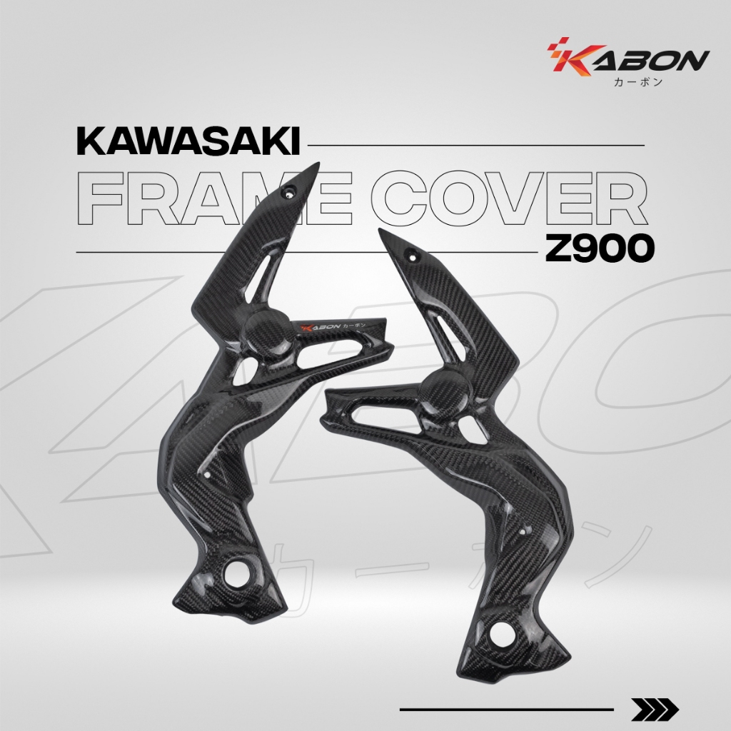 Kabon Frame Cover Carbon - Kawasaki Z900