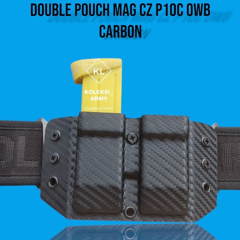 Kydex Pouch Mag CZ P10C OWB Pouch CZ P10 C Fit Cz P10 S