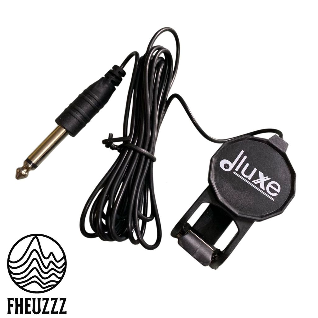 Pickup Gitar Tempel Piezo Kontak Mikrofon DLUXE Untuk Gitar Biola Banjo Mandolin Ukulele
