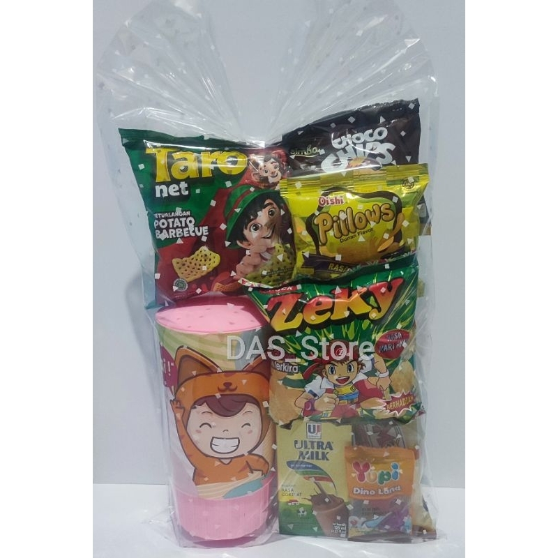 

PAKET SNACK ULANG TAHUN PLUS SOUVENIR/GOODIE BAG/BINGKISAN SNACK ULANG TAHUN TERMURAH 10.000cel