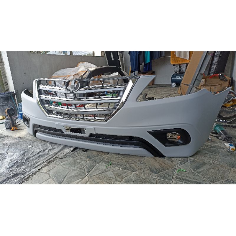 bumper depan inova 2014 2015 original copotan asuransi