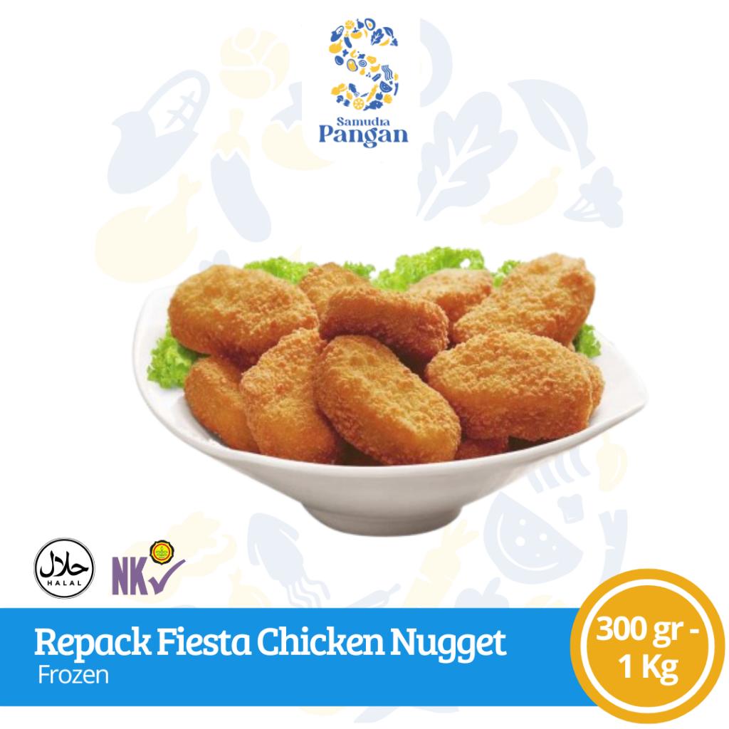 

Fiesta Chicken Nugget (Repack) 300 - 1000 gram