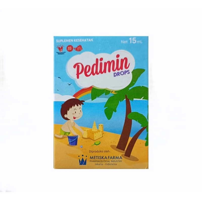 Pedimin drop 15 ml ( multivitamin lengkap bayi )