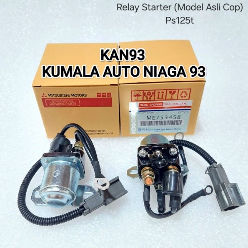 RELAY STARTER GLOW PLUG MITSUBISHI PS125 TURBO CANTER 24V ORIGINAL COPOTAN GARANSI