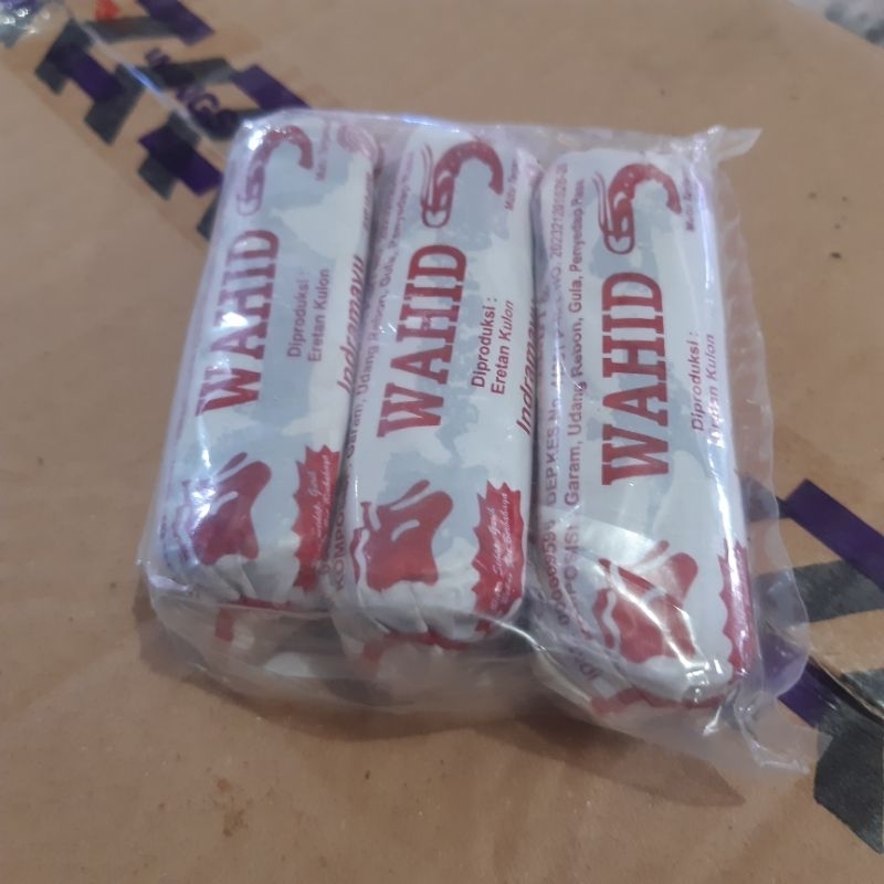 

Terasi Indramayu Cap Wahid Kepala Dua Sapi Besar isi 3 Berat Keseluruhan 250 Gram